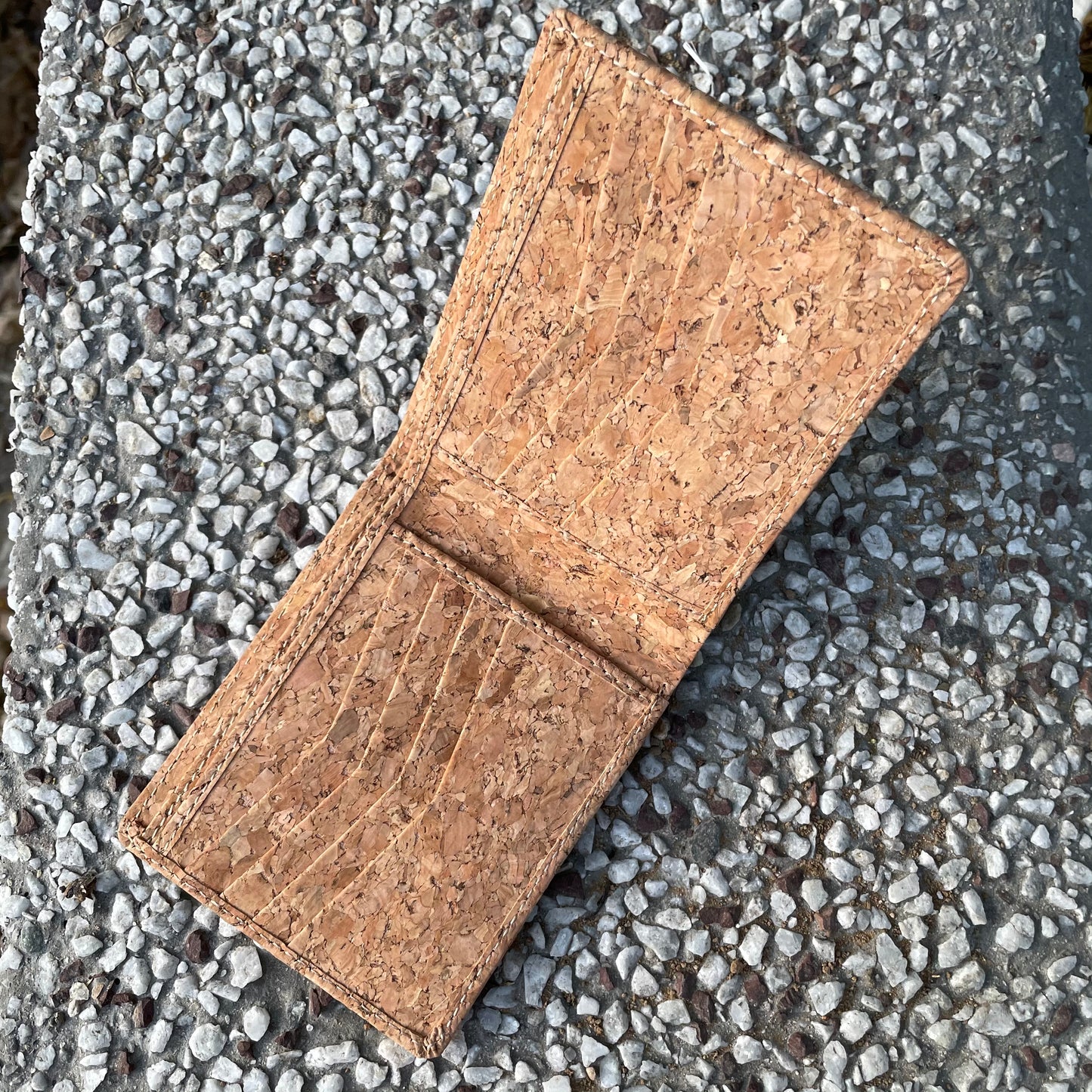 Classic Cork Wallet for Men (Granular)- SAMPLE SALE