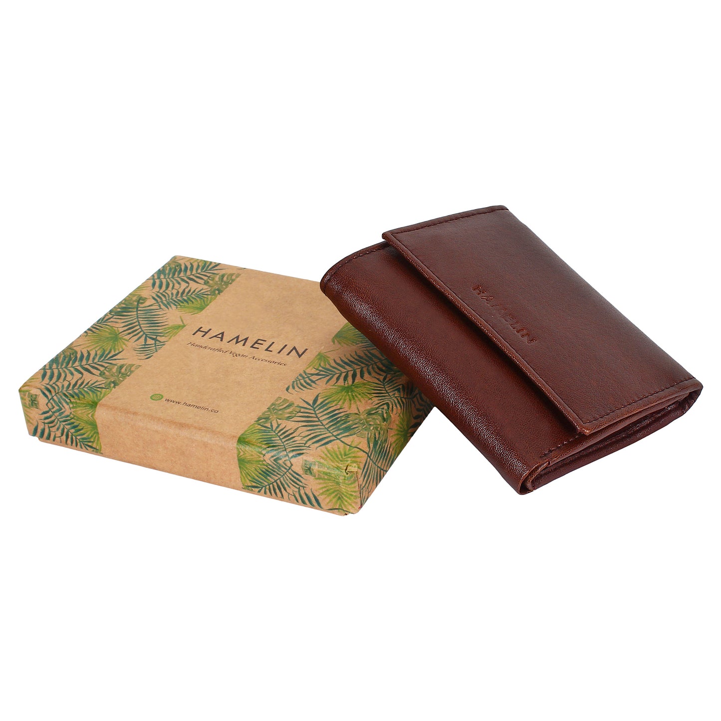Trifold Wallet - Dark Brown