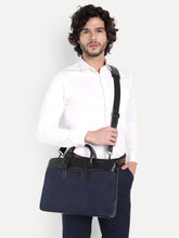 Raynor Atelier Vegan Leather Messenger - Midnight Voyage