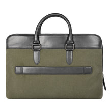 Raynor Atelier Vegan Leather Messenger - Olive Grove