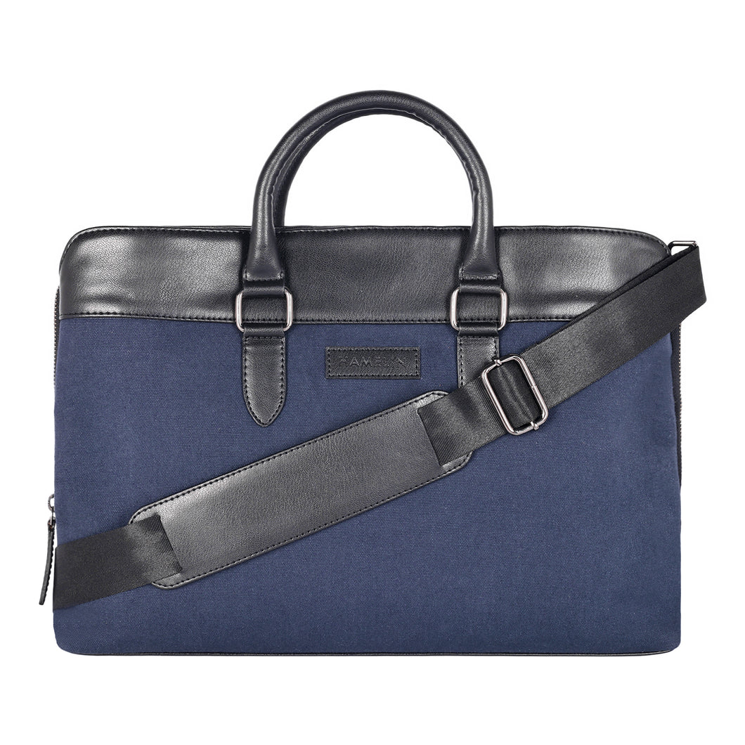 Raynor Atelier Vegan Leather Messenger - Midnight Voyage