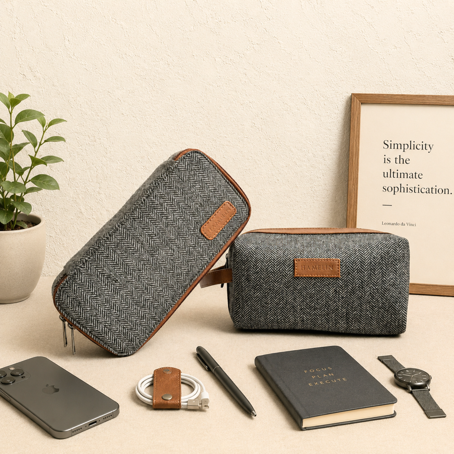 Dopp Kit & Tech Organiser Gift Set Combo