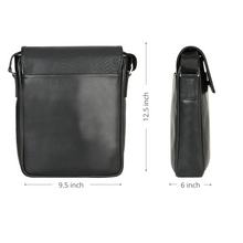 The Harvey Sling bag for Men L (Black)