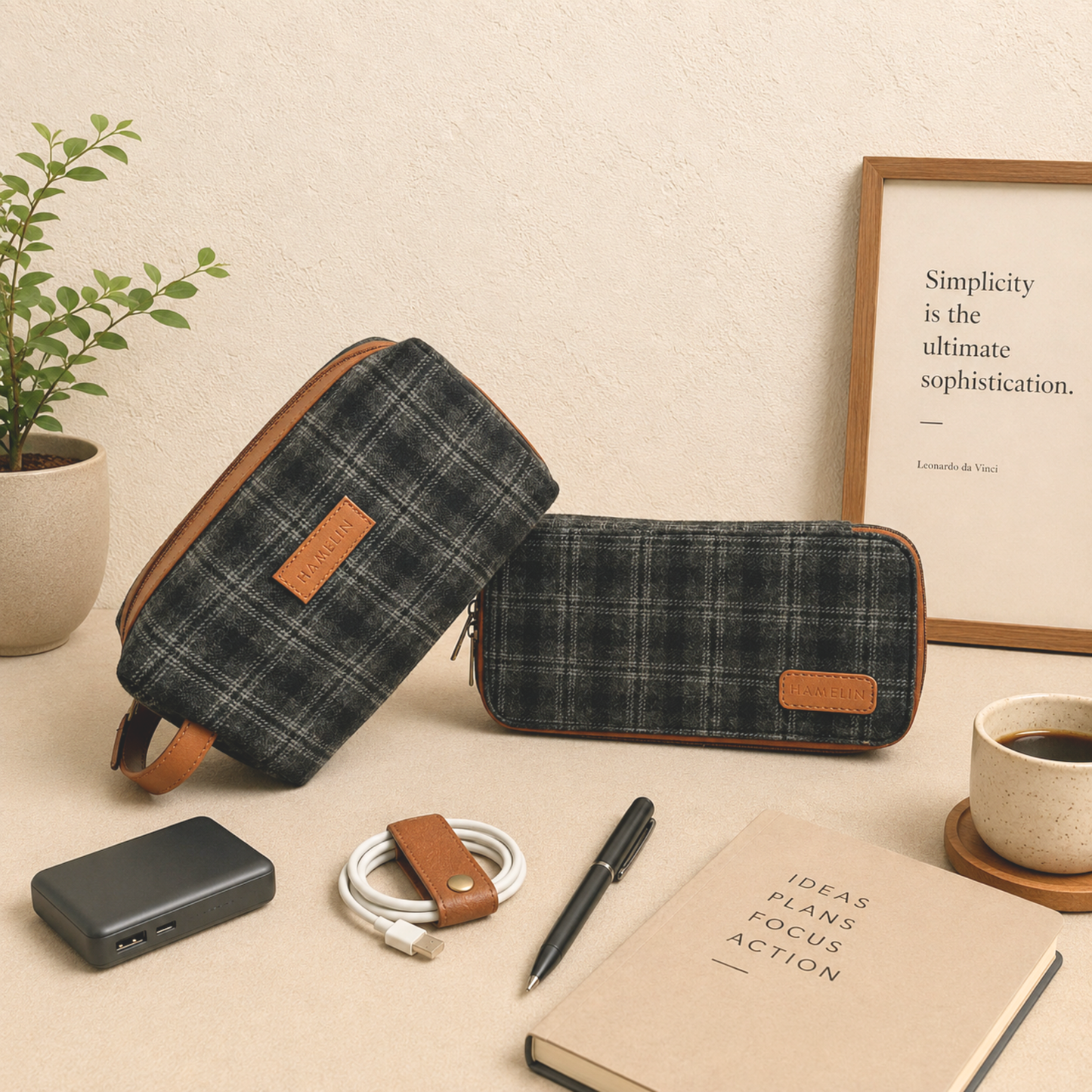 Dopp Kit & Tech Organiser Gift Combo Set