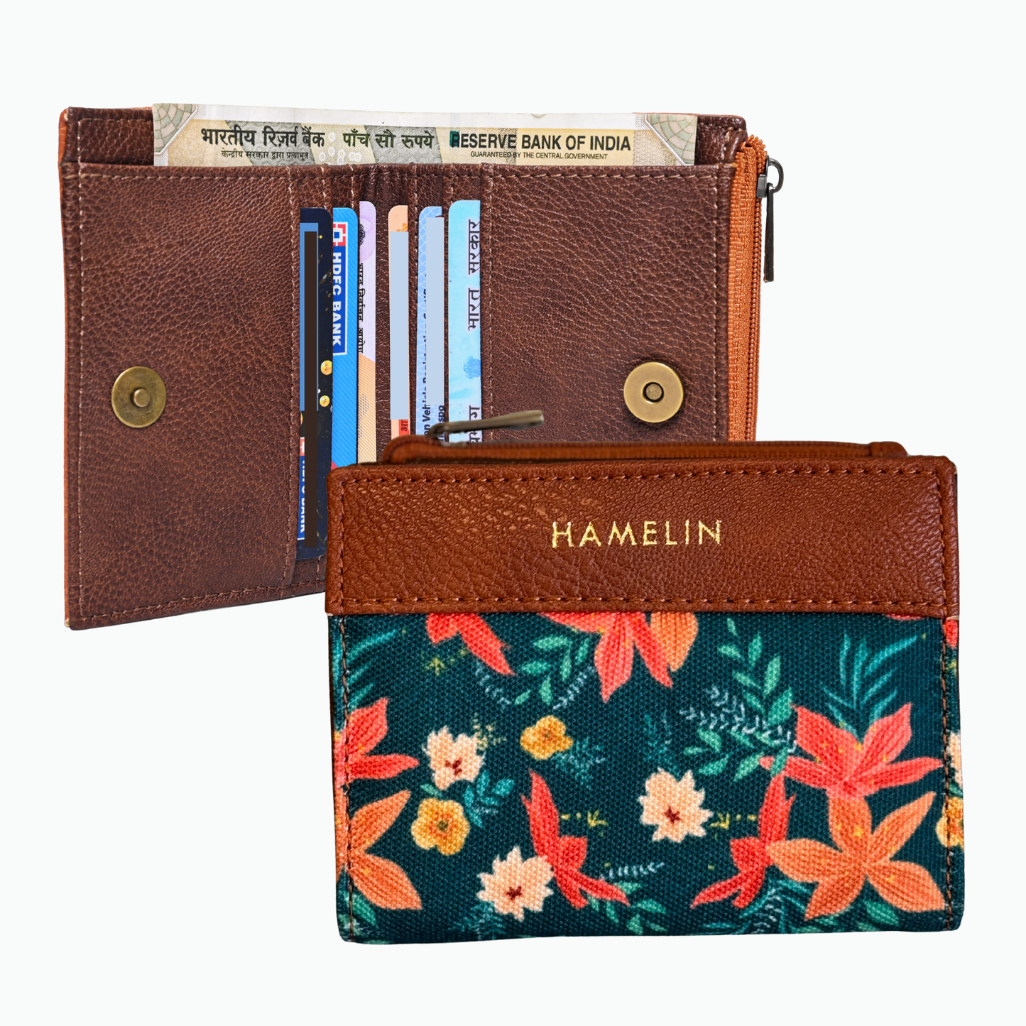 Olivia Bi-Fold Vegan Wallet for Women