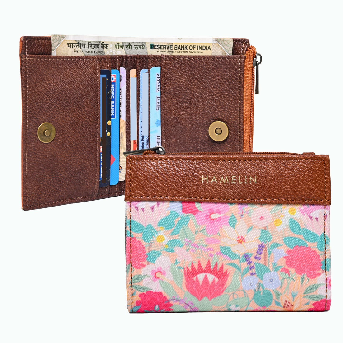 Olivia Bi-Fold Vegan Wallet for Women