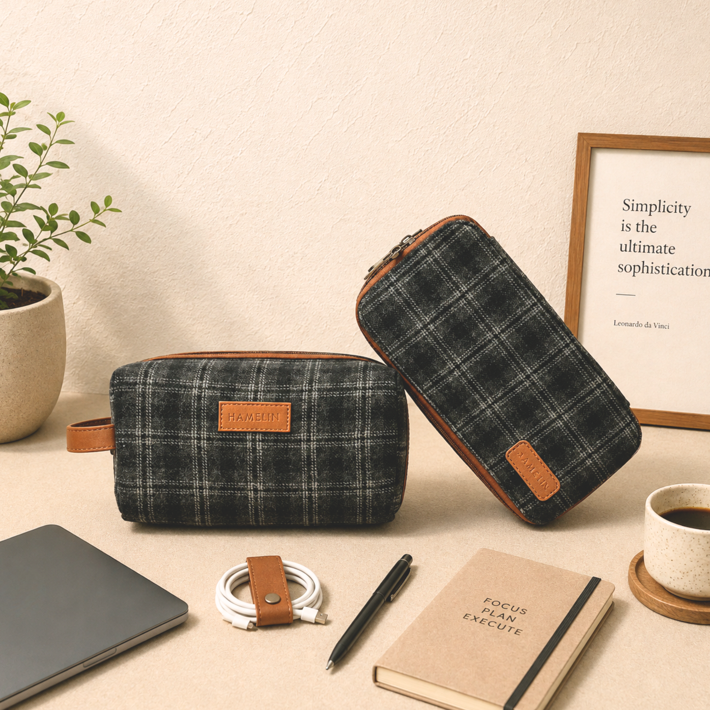 Dopp Kit & Tech Organiser Gift Combo Set