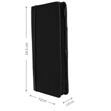 Ultimate RFID Blocking Passport Organizer (Jet Black)