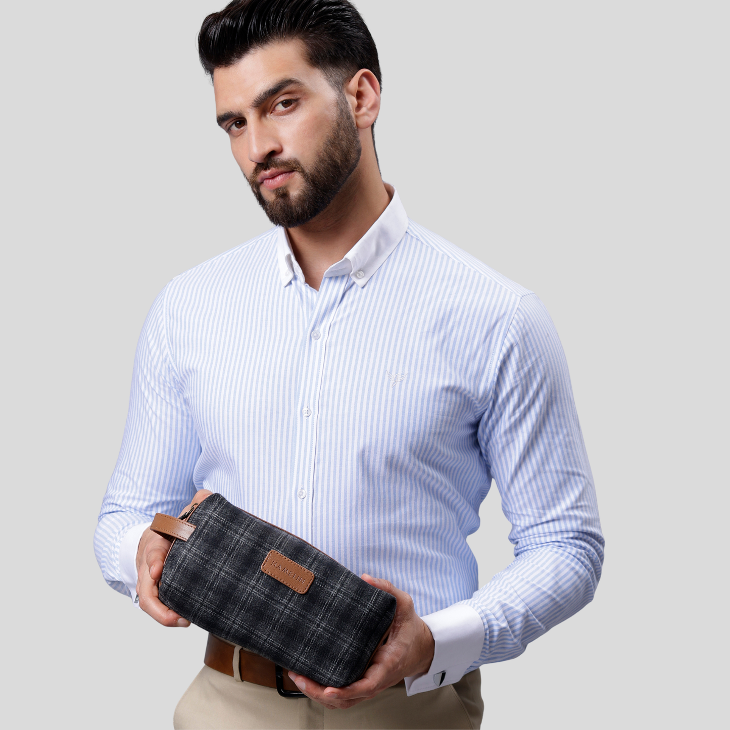 Tweed DOPP Kit for Men