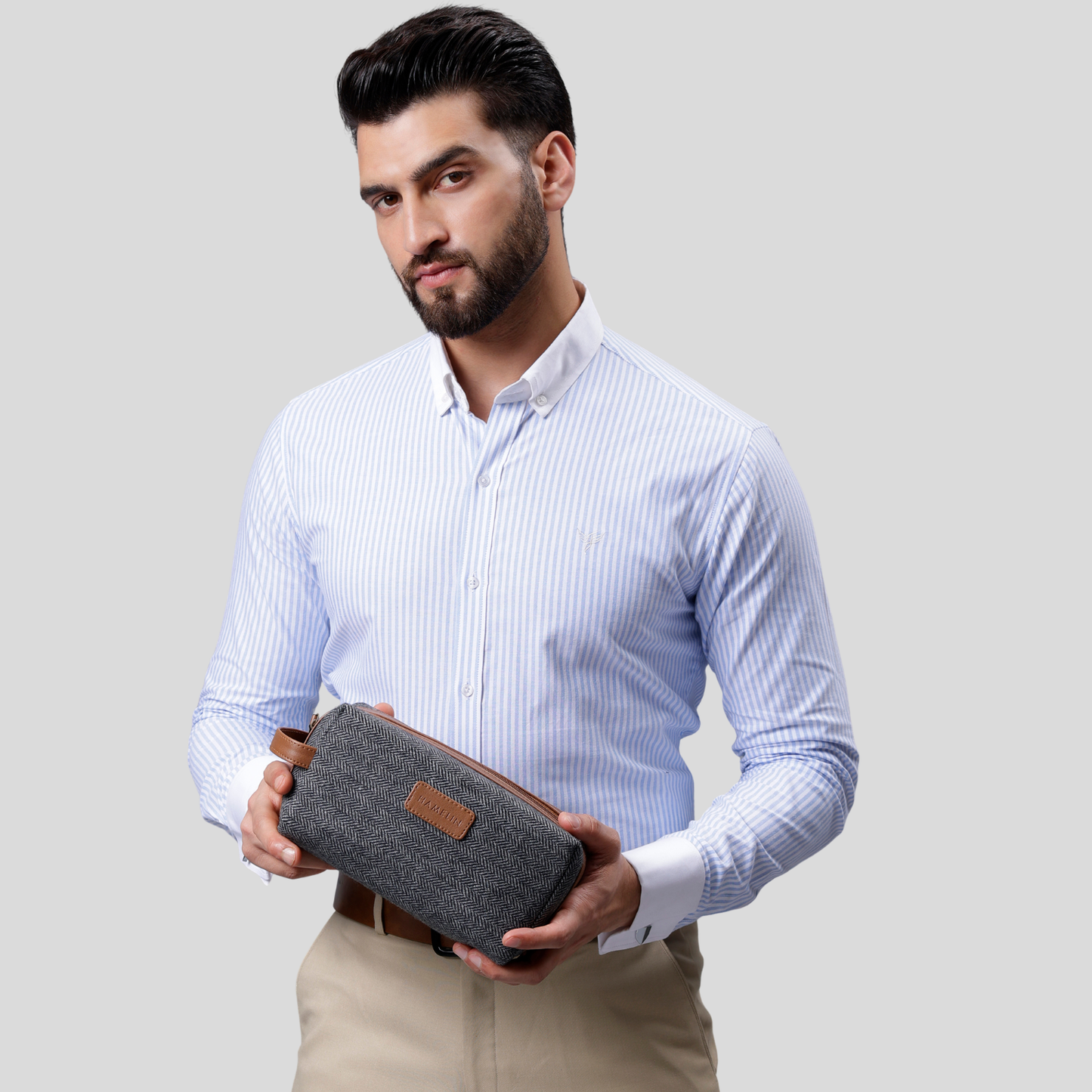 Tweed DOPP Kit for Men