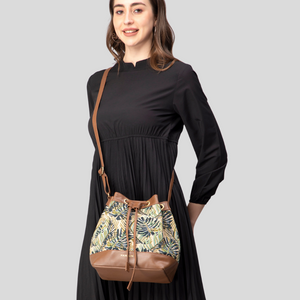 Copy of The Bucket Bag - Green Maple sample sale