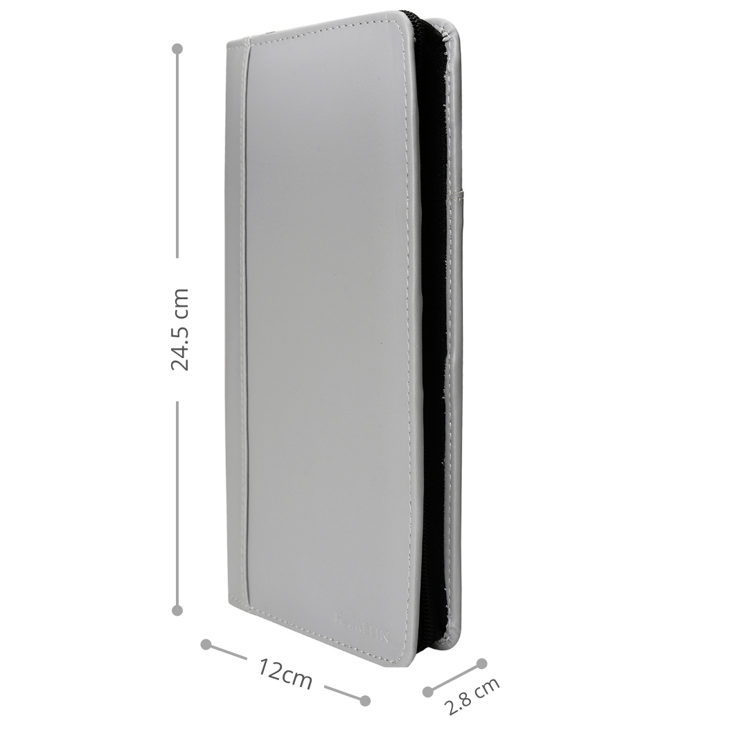 Ultimate RFID Blocking Passport Organizer (Pearl Grey) - sample sale