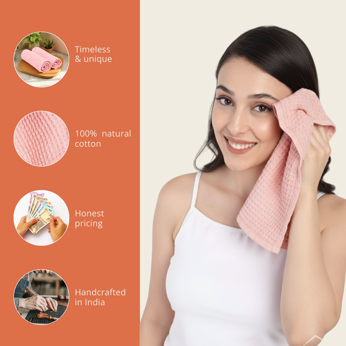 The Ezra Face Towels (Set of two)