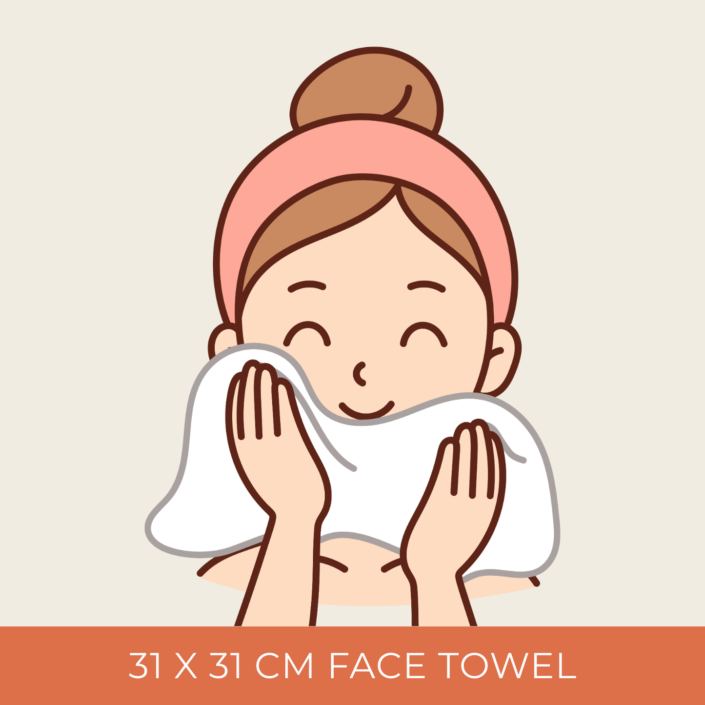 The Ezra Face Towels (Set of two)