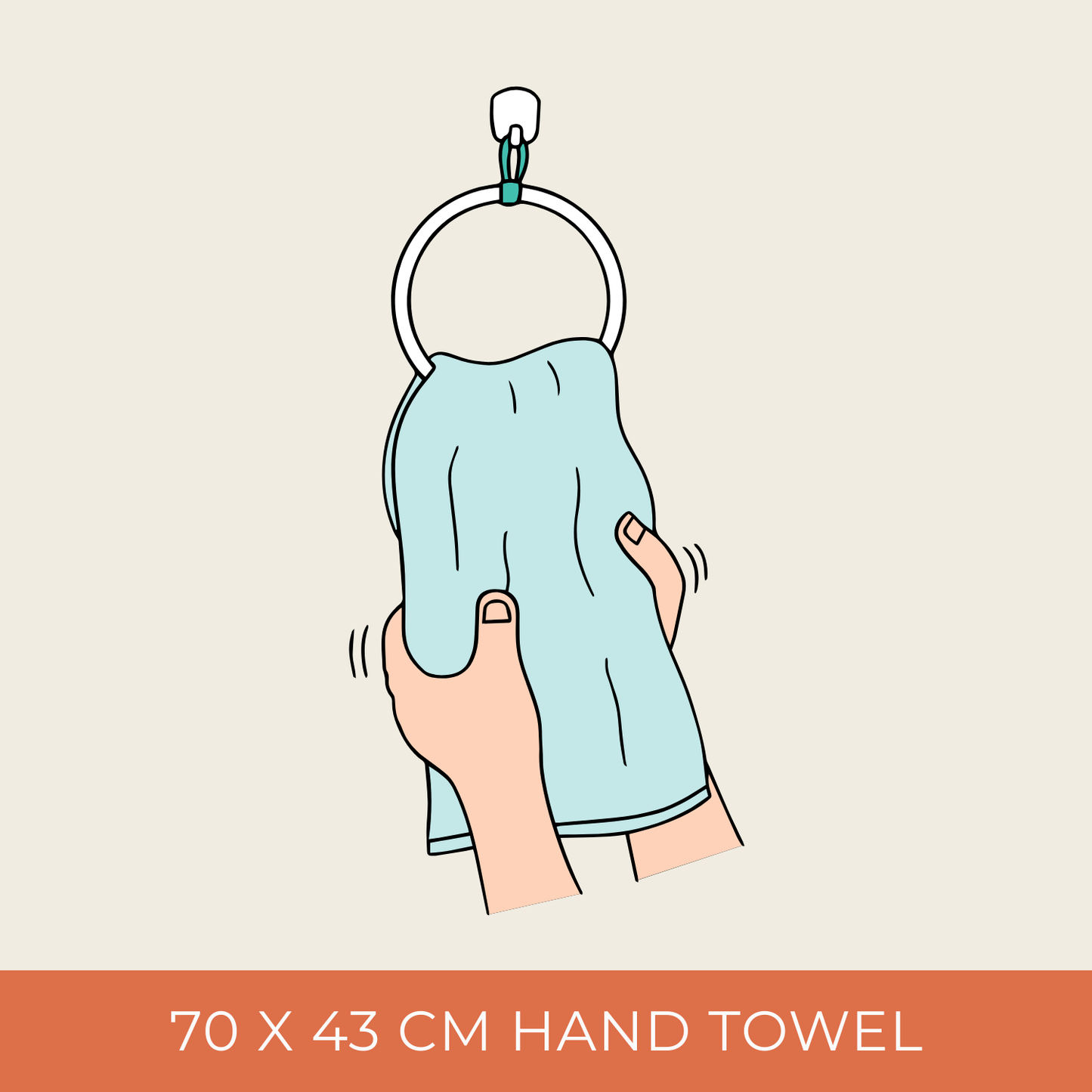 The Ezra Hand Towel