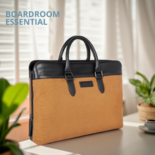 Raynor Atelier Vegan Leather Messenger - Sand dune