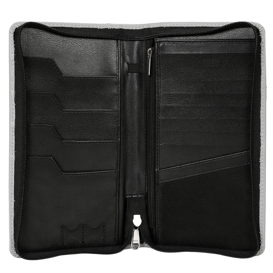 Ultimate RFID Blocking Passport Organizer (Pearl Grey) - sample sale