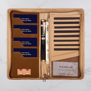Ultimate RFID Blocking Passport Organizer (Biscotti)