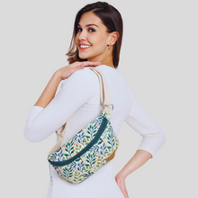 Vento Arc Crossbody Bag for Women - (Sage Vines)