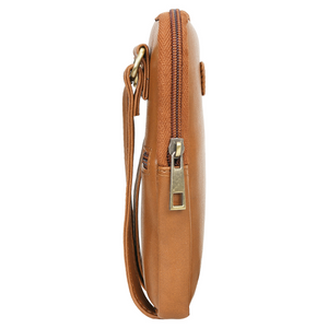 The Mobile Sling Bag ZIpped (Caramel)