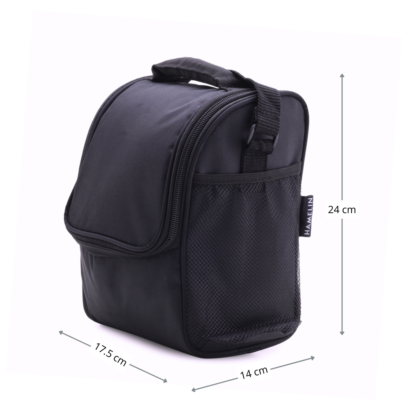 Essentials - Lunch Bag  (Black)