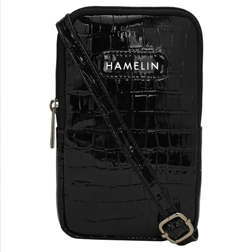 The Mobile Sling Bag Zipped (Cosmic Black)