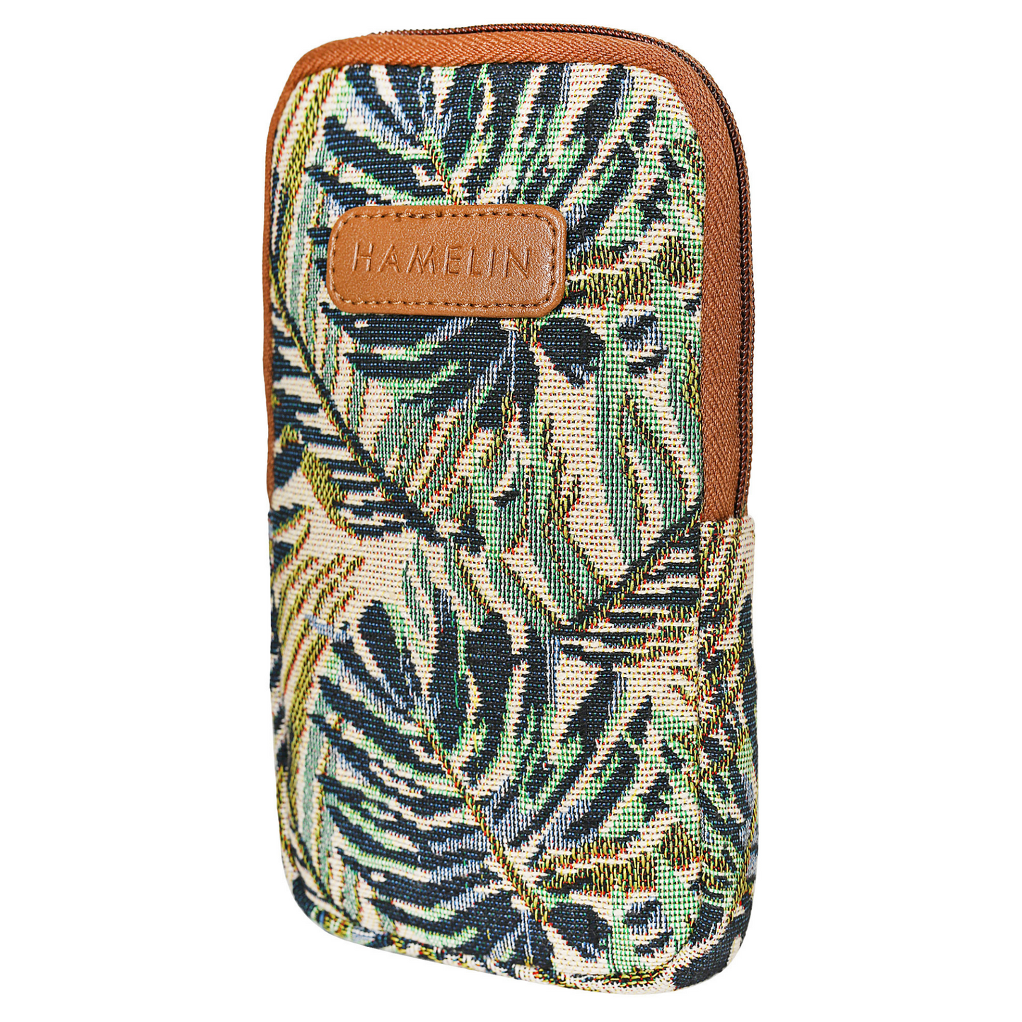 The Mobile Sling Bag (Green Maple zipped) -Sample sale