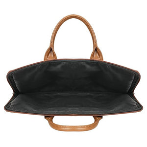 Theo Sleek Laptop Bag (Tan)
