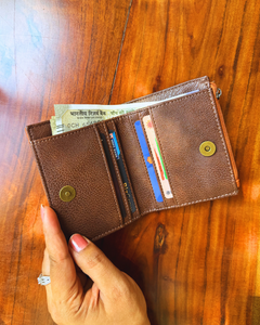 Olivia Bi-Fold Vegan Wallet for Women (Tropical Summer)