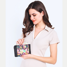 Olivia Bi-Fold Vegan Wallet for Women (Abstract Joy)