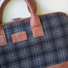 Theo Sleek Laptop Bag (Slate Grey Twill) - SAMPLE SALE