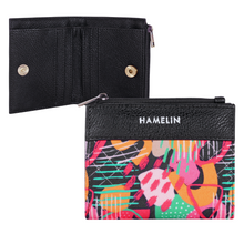 Olivia Bi-Fold Vegan Wallet for Women (Abstract Joy)