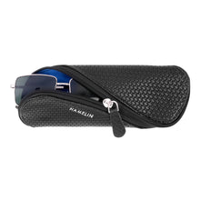 Infinity Sunglass Case - (Black Checked)
