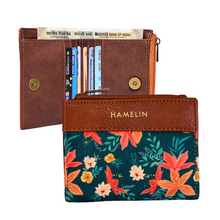 Olivia Bi-Fold Vegan Wallet for Women (Tropical Summer)