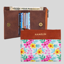 Olivia Bi-Fold Vegan Wallet for Women (Tahiti Sunset)