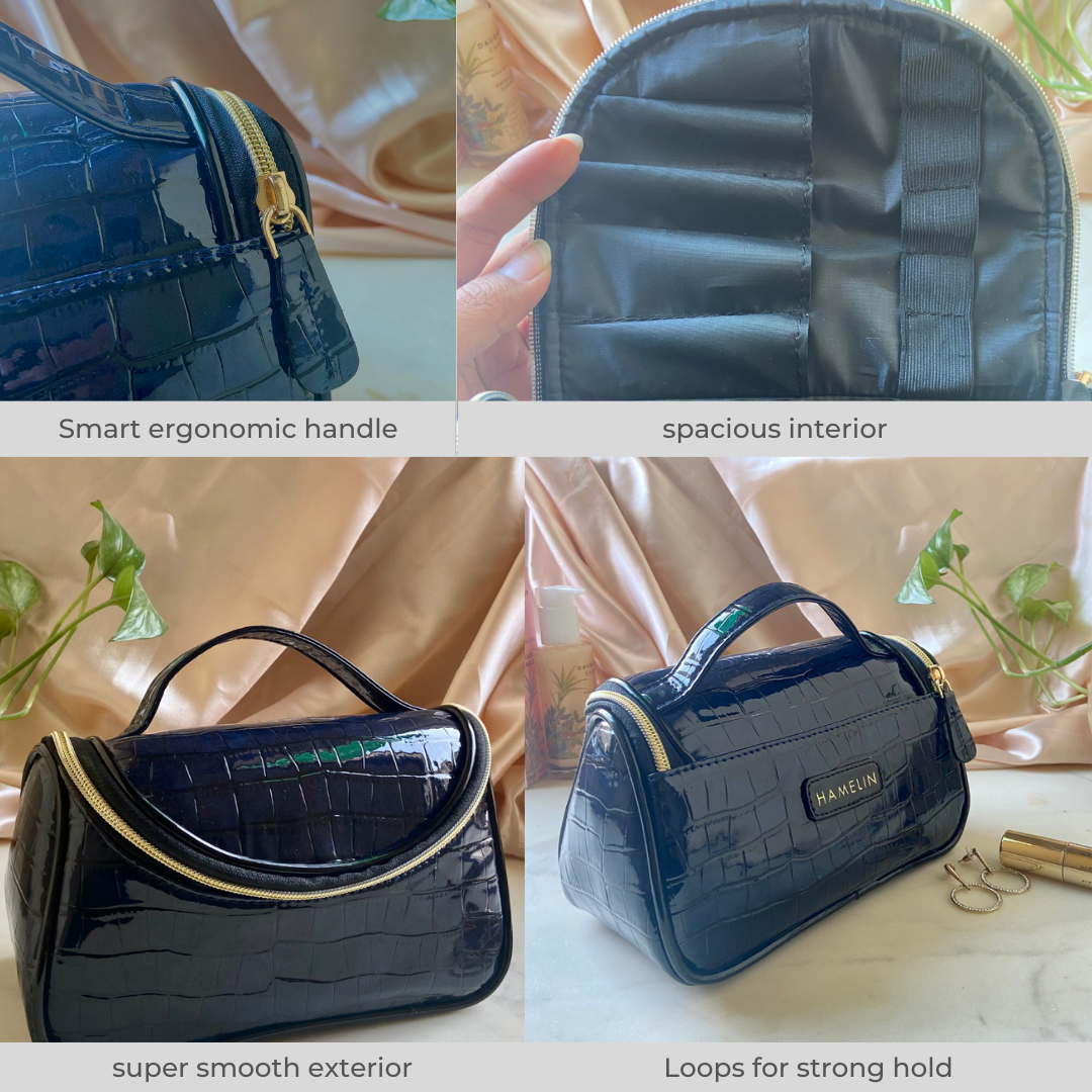 Cosmetic Pouch - Midnight Blue