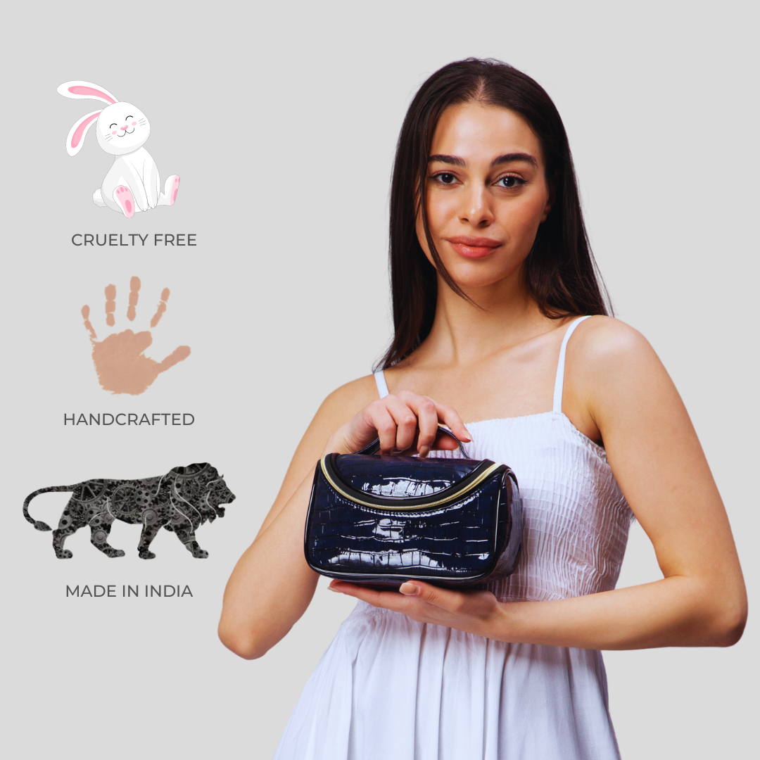 Cosmetic Pouch - Midnight Blue