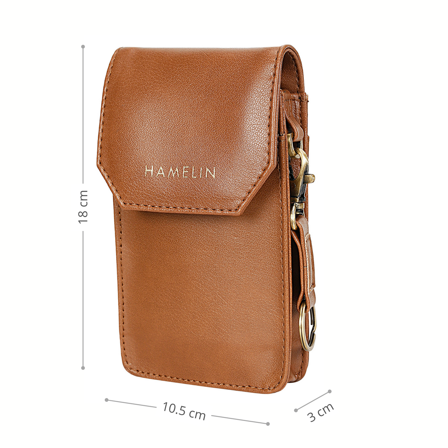 The Mobile Sling Bag (Tan)- Sample sale