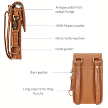 The Mobile Sling Bag (Tan)- Sample sale