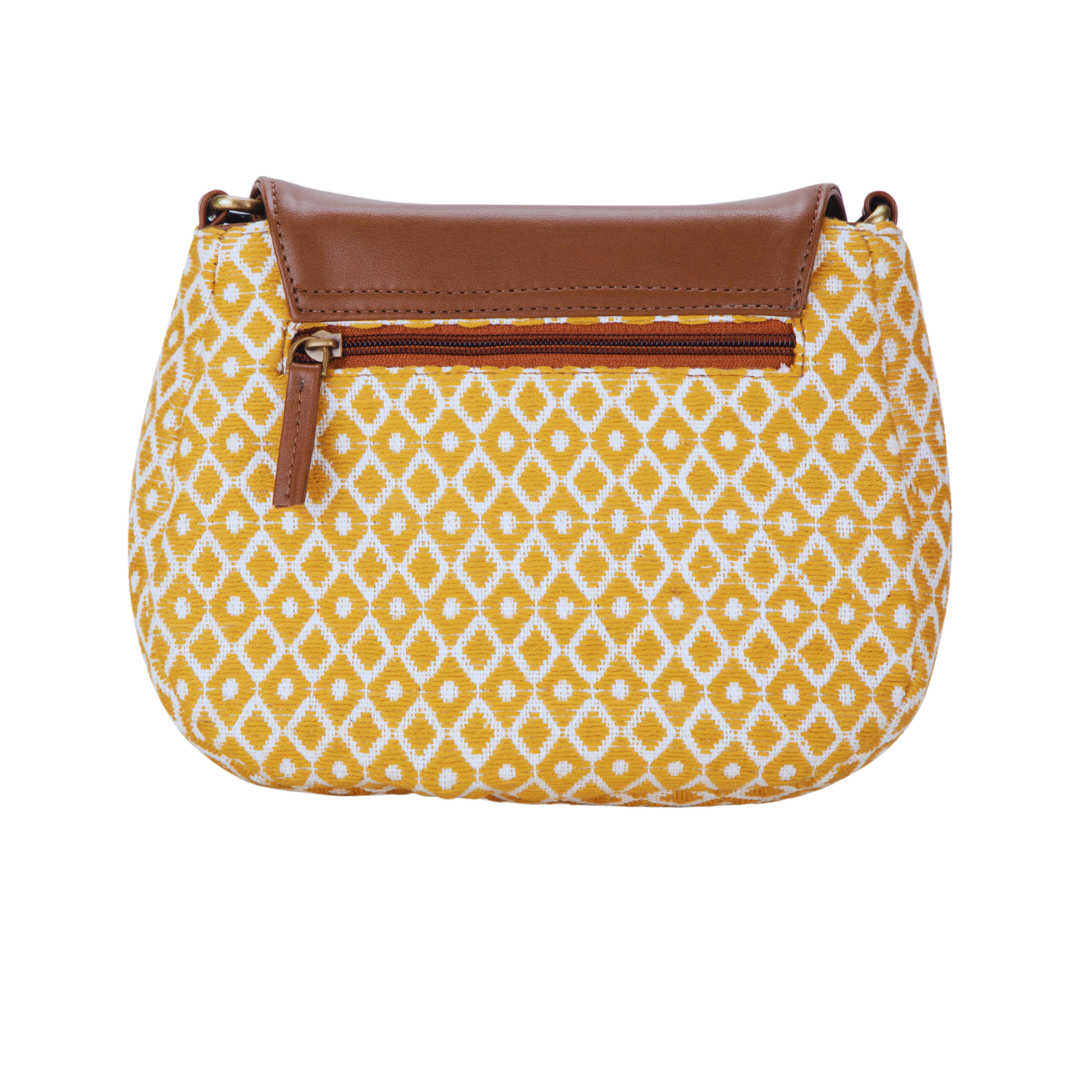 The Curvy Sling Bag (Mustard)