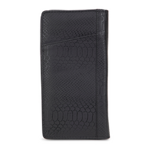 Ultimate RFID Blocking Passport Organizer (Black Croc)