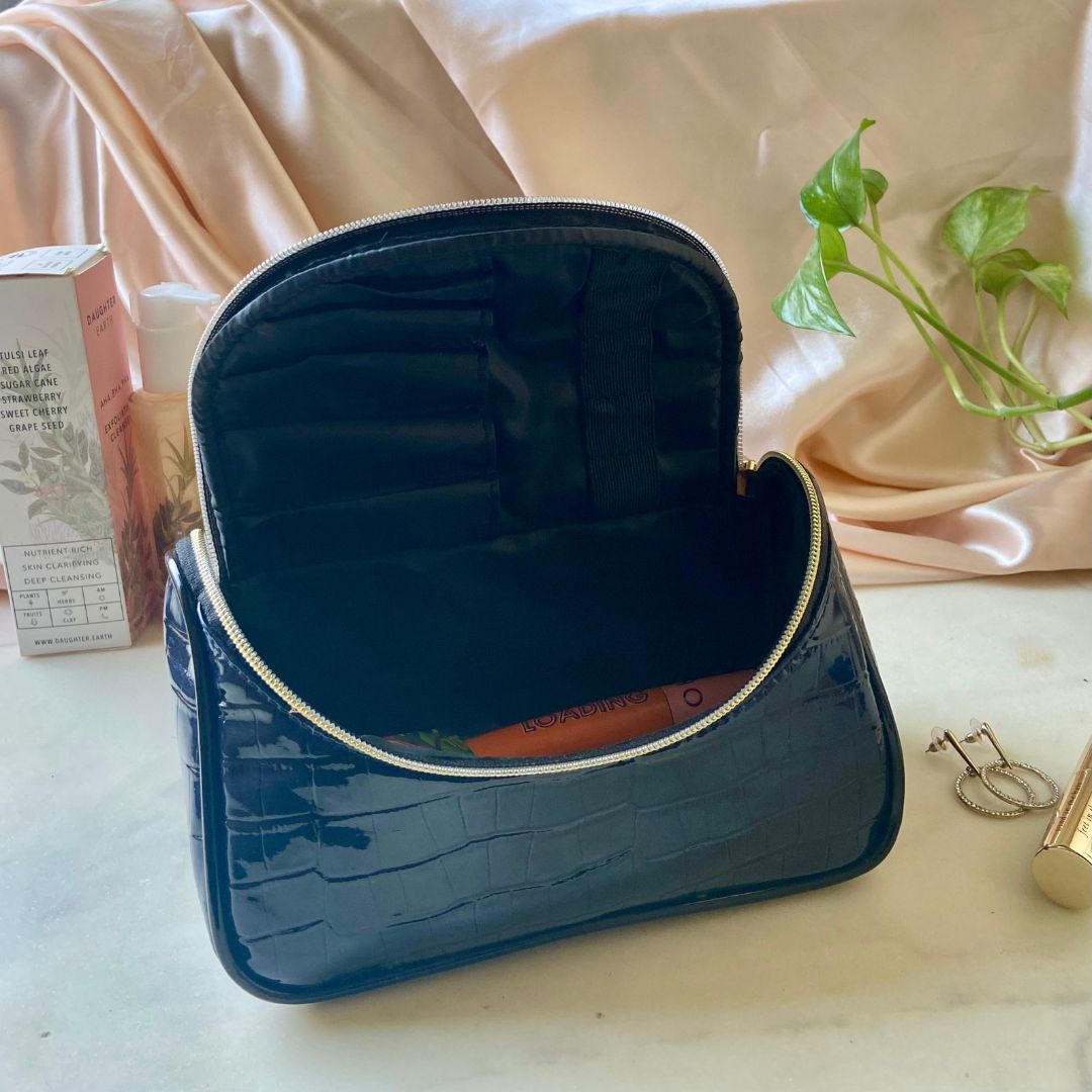 Cosmetic Pouch - Midnight Blue