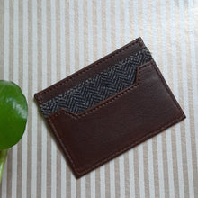 Mini Card Wallet - Tweed