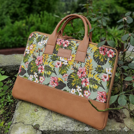 Elon Laptop Sleeve - Blooming wild- sample sale