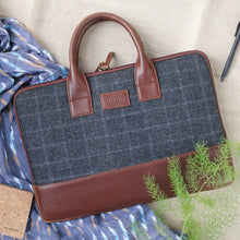 Elon Laptop Sleeve - Charcoal twill - SAMPLE SALE