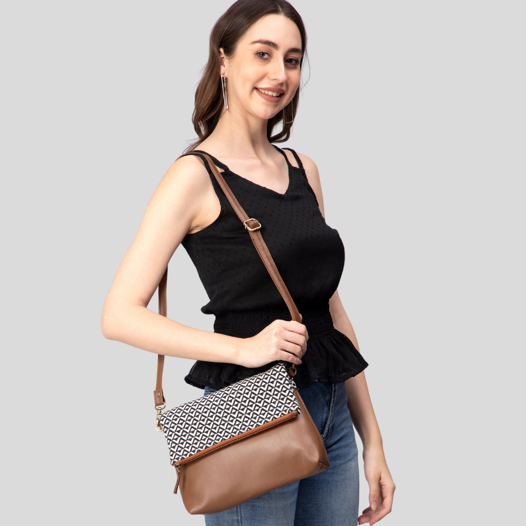 Fold Over Sling Bag