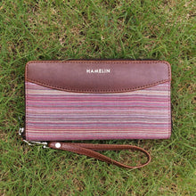 Indigo- Khadi Wallets for Women (Orchid)
