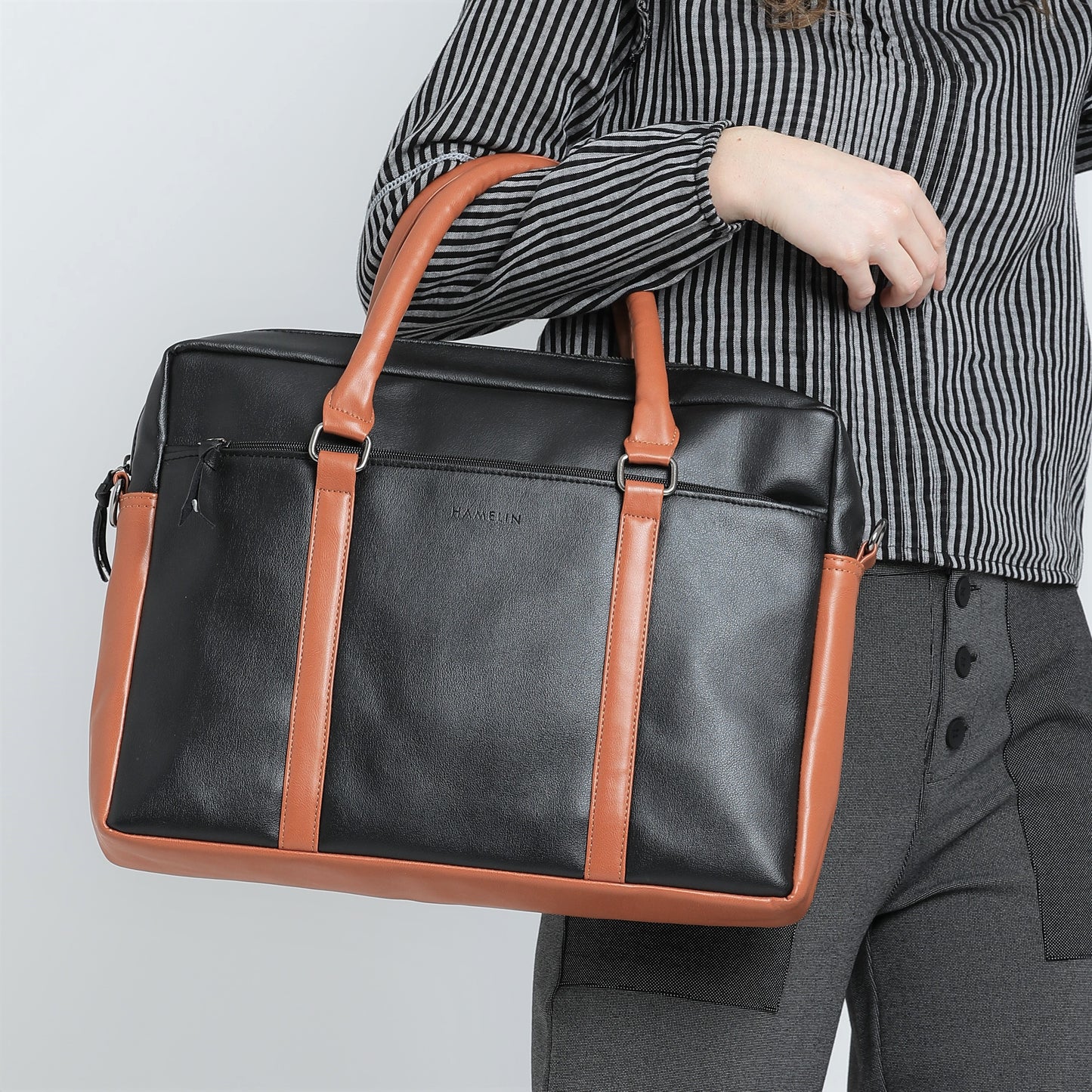 The Voltaire Laptop Messenger Bag - Final sale