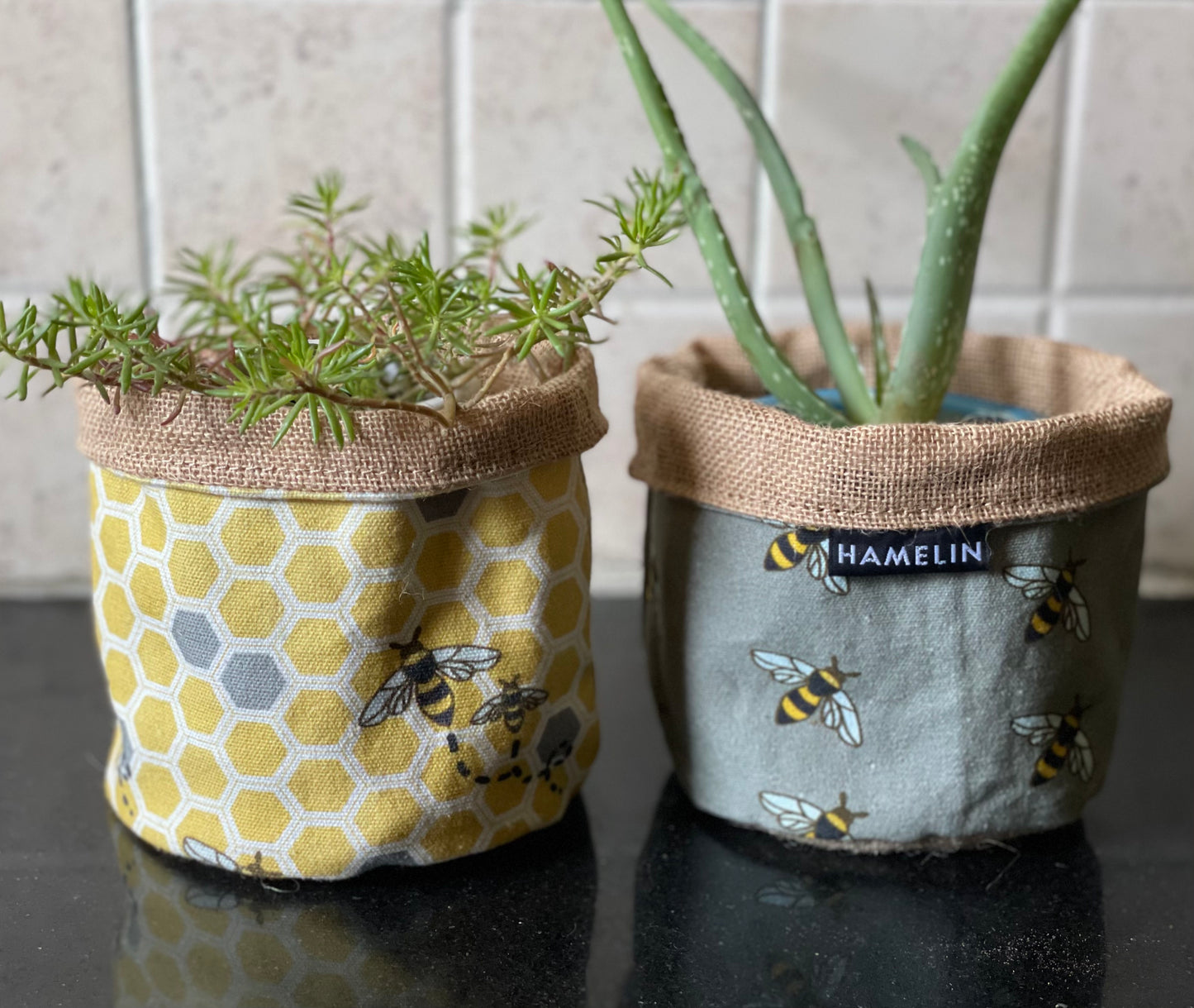Chic Planter Wraps Mini - Gift Set (Bee kind)