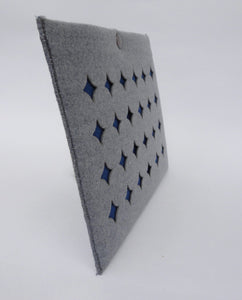 Grid - iPad Mini Sleeve - Blue